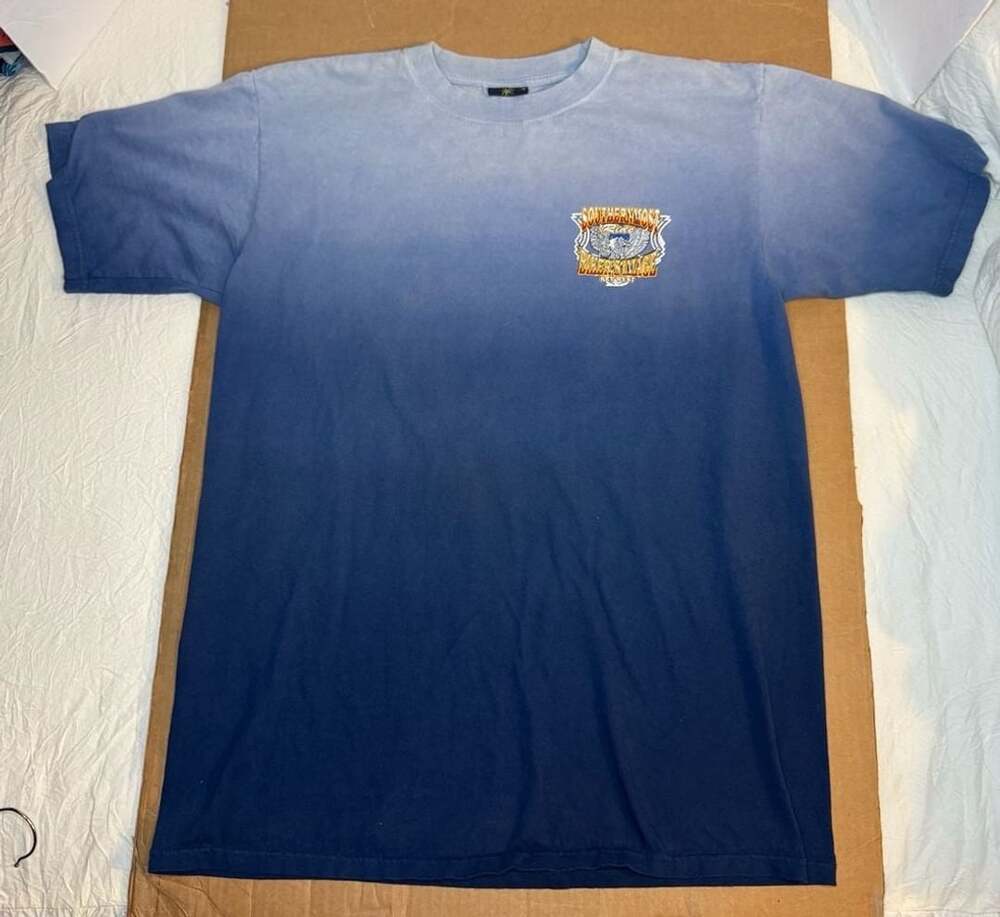 Copa Banana Southernmost Ride Biker's Image T-Shirt Size M Blue